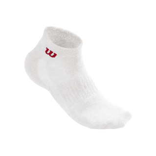 Wilson Men Quarter Sock 3-Pack White