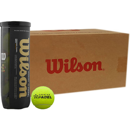 Wilson PREMIER PADEL 3 CAN Yellow speed (24 stuks)