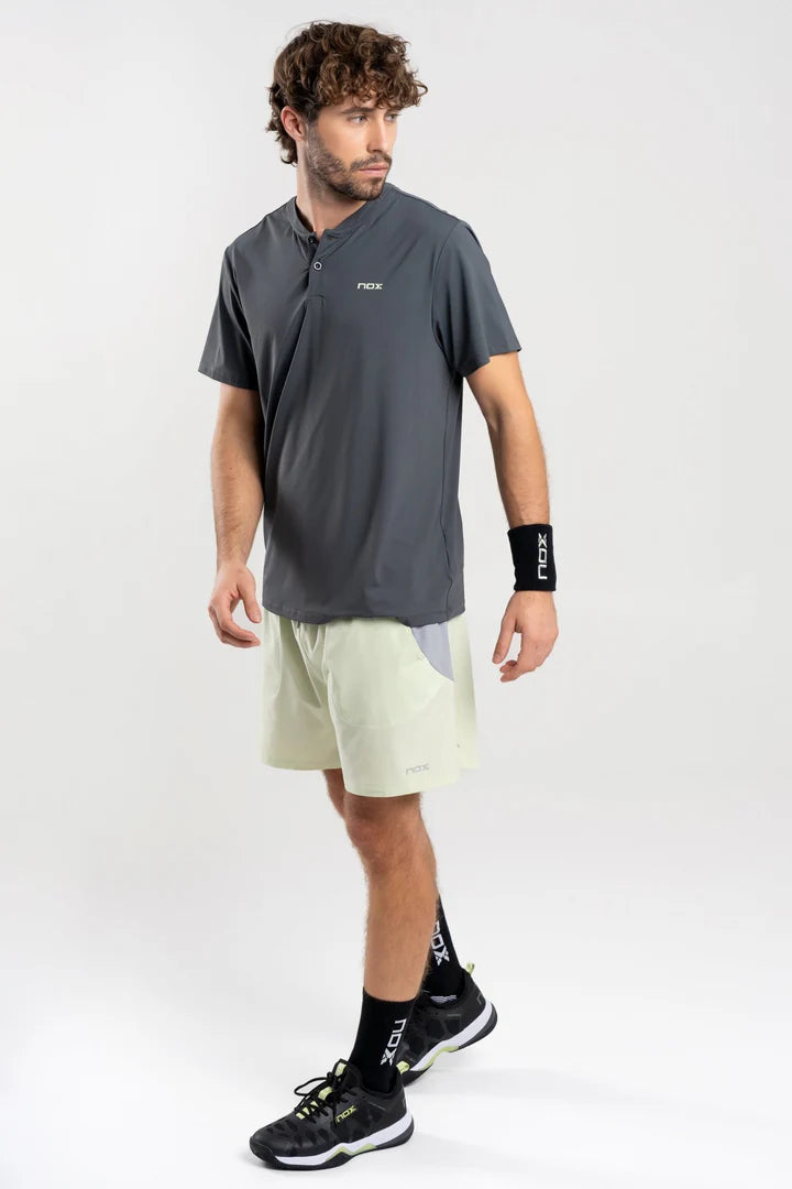 Load image into Gallery viewer, Nox Men&#39;s sport polo Pro Charcoal Grey
