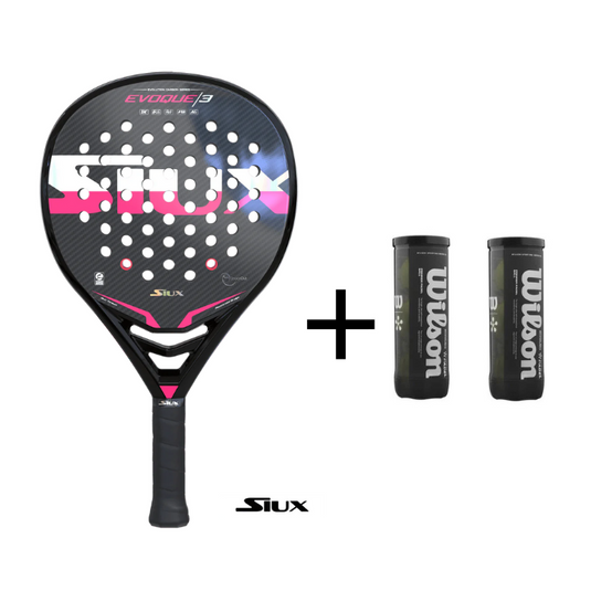 Siux Evoque 3 Dames + 2 setjes Wilson ballen