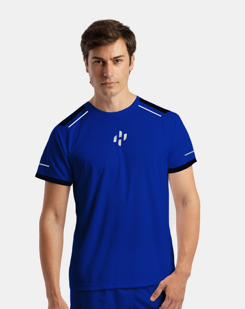 Load image into Gallery viewer, Hirostar Game Kit T-shirt Blue
